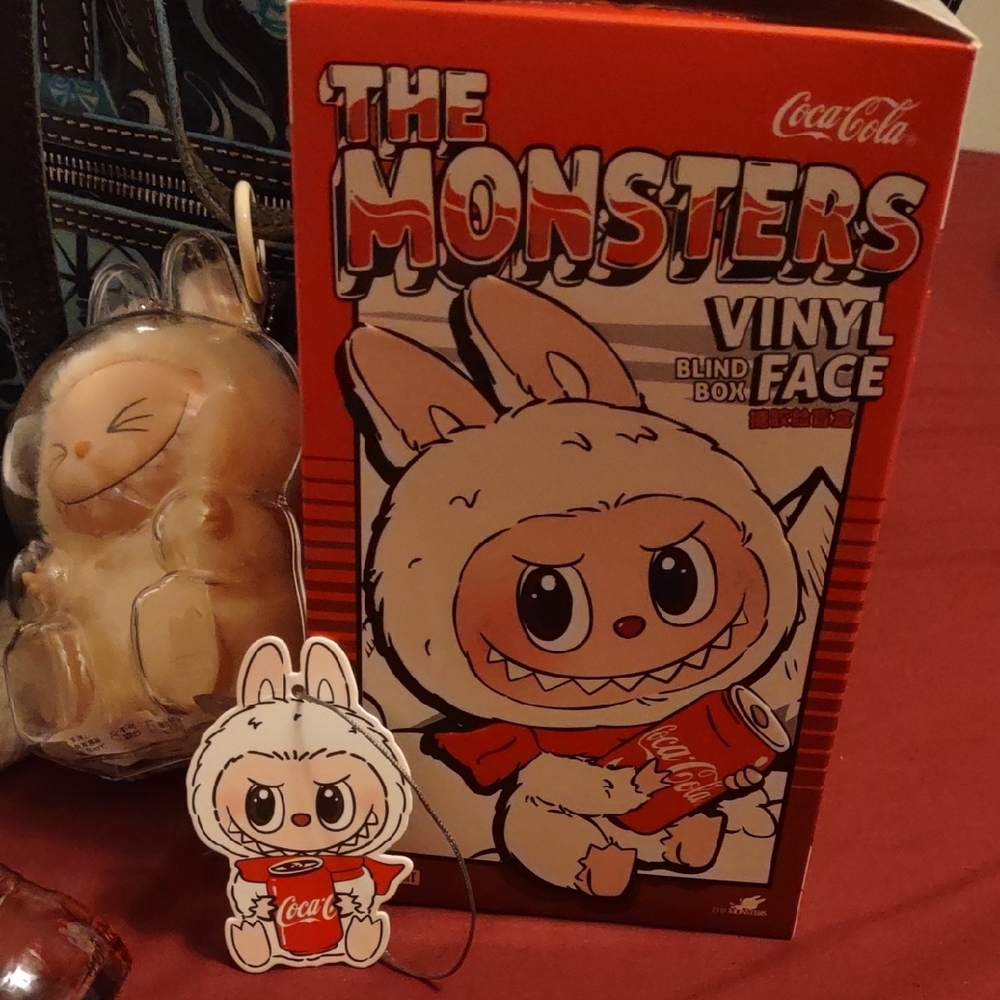 Coca Cola The Monsters Vinyl Face Blind Box - Red